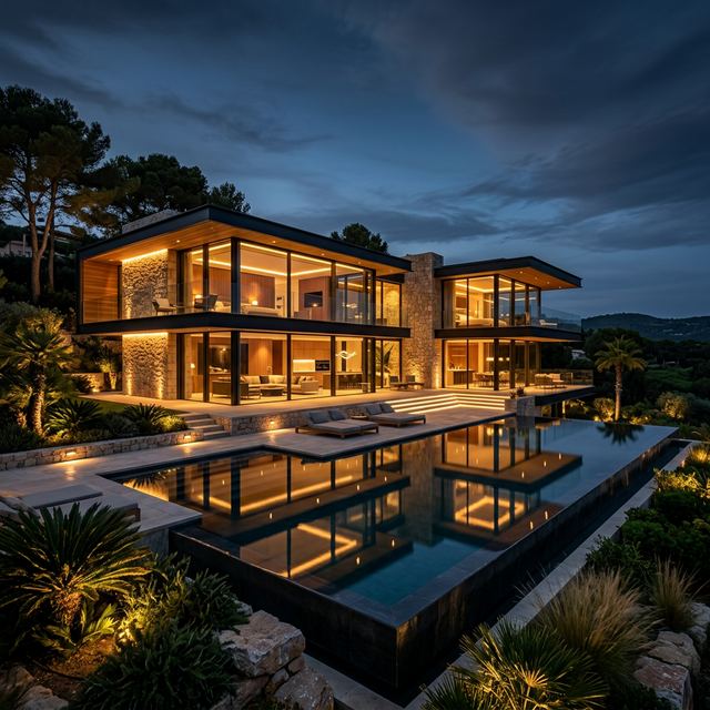 تصميم معماري فاخر